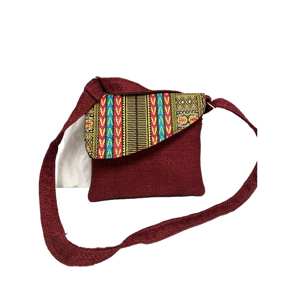 Dashiki Print Shoulder Crossbody Bag – African Style Adjustable Strap
